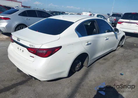 2020 Infiniti Q50 Pure/Luxe/Sport/Edition 30 z USA, uszkodzony, nr VIN JN1EV7AP5LM204207